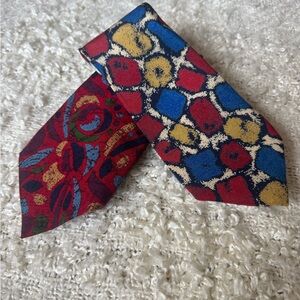 Missoni 100% Silk Ties Made in Spain Set of 2 59” long